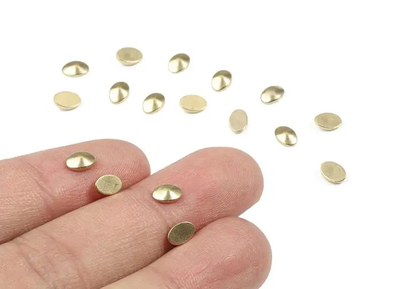 Brass Oval Blank - Raw Brass Oval Blank - Brass Oval Tag - 50PCS/LOT - Jewelry Supplies - 5.94x4.07x1.75mm - PP3166
Brass Oval Blank - Raw Brass Oval Blank - Brass Oval Tag - 50PCS/LOT - Jewelry Supplies - 5.94x4.07x1.75mm - PP3166