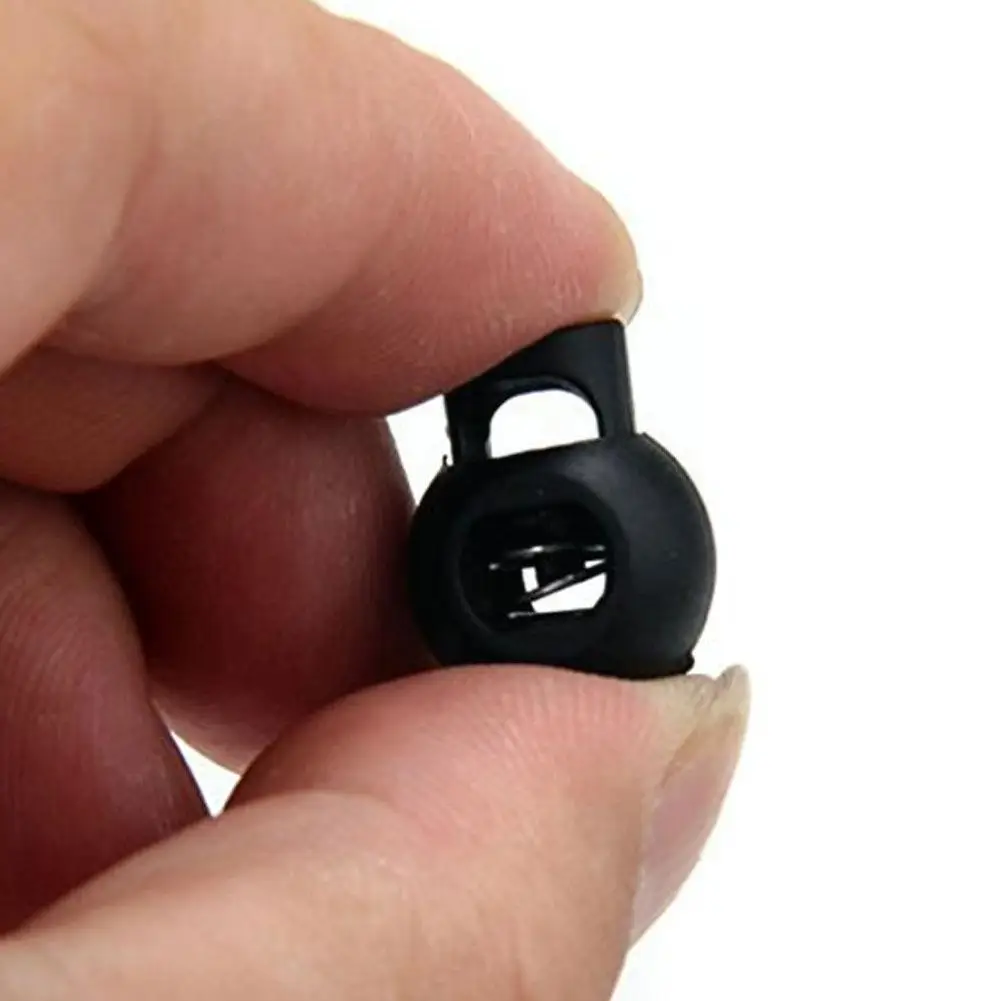 10 Pcs Spring Loaded Plastic Round Toggle Stopper Cord 15*9mm Black End Locks Buckle Small Round Drawstring Beads Plastic N T2z7
10 Pcs Spring Loaded Plastic Round Toggle Stopper Cord 15*9mm Black End Locks Buckle Small Round Drawstring Beads Plastic N T2z7