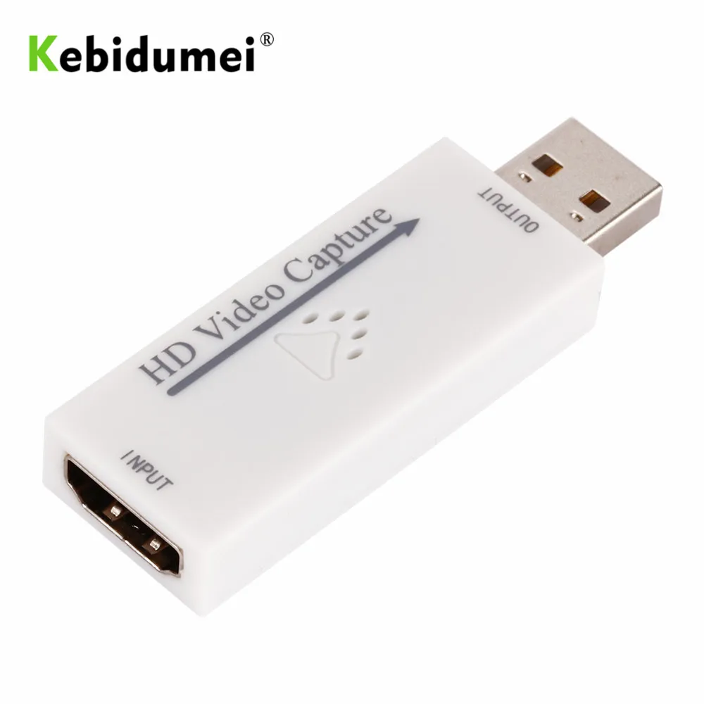 Карта видеозахвата kebidumei USB 2 0 коробка для записи видео захвата PS4 игра DVD