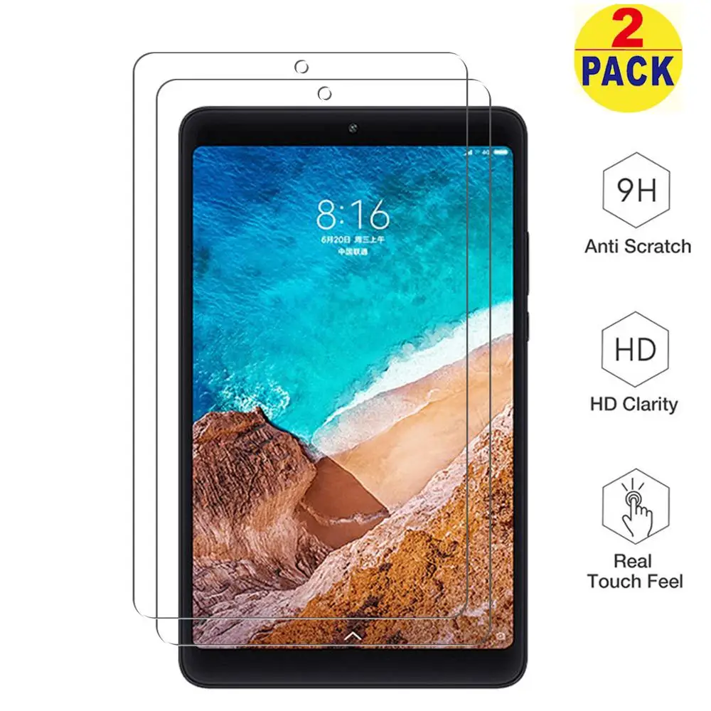 for Xiaomi Mi Pad 4 Screen Protector (8.0"), HD Clear Anti-Scratch & Scratch Resistant Tempered Glass Film
for Xiaomi Mi Pad 4 Screen Protector (8.0"), HD Clear Anti-Scratch & Scratch Resistant Tempered Glass Film