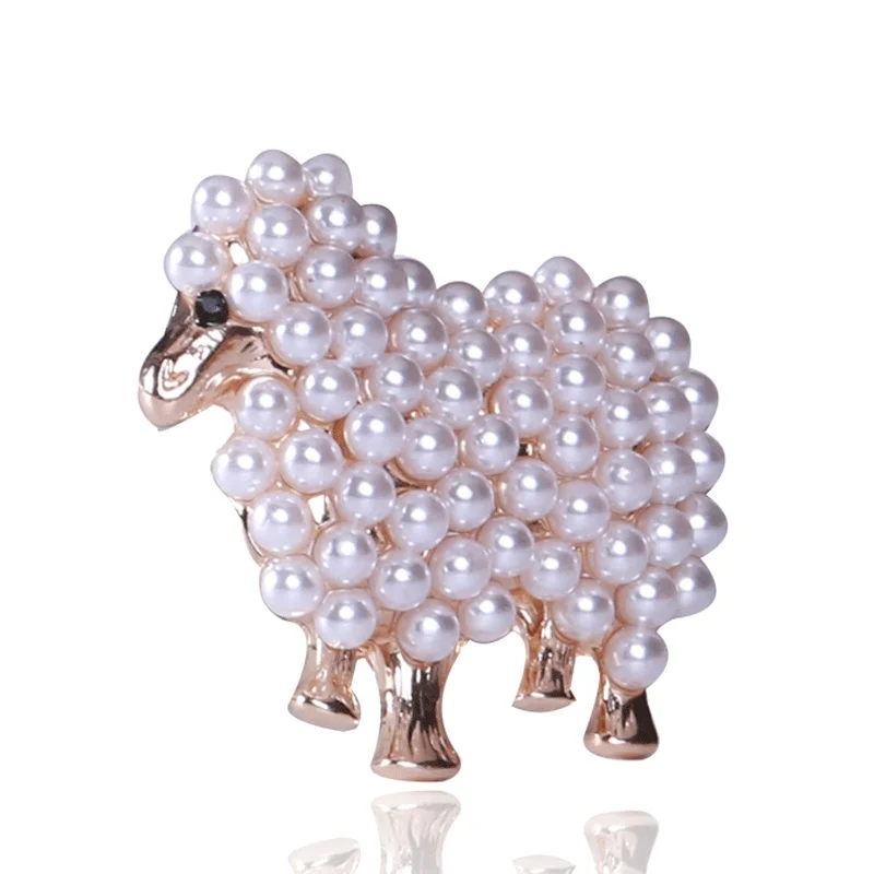 Creative Pearl Sheep Brooches For Women Kids Lovely Animal Party Casual Brooch Pins Gifts
Creative Pearl Sheep Brooches For Women Kids Lovely Animal Party Casual Brooch Pins Gifts