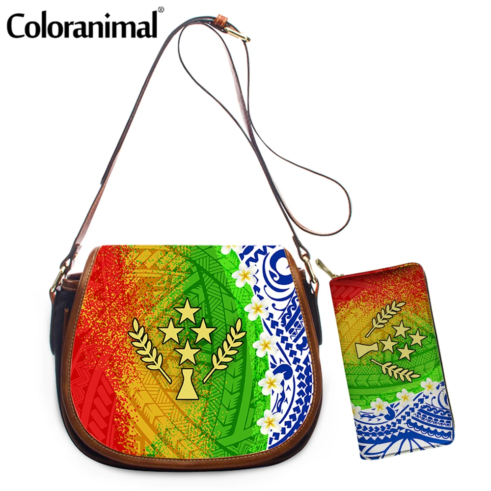 Coloranimal 2021 горячая Распродажа 2 шт./компл. сумки и через плечо кошелек косрае