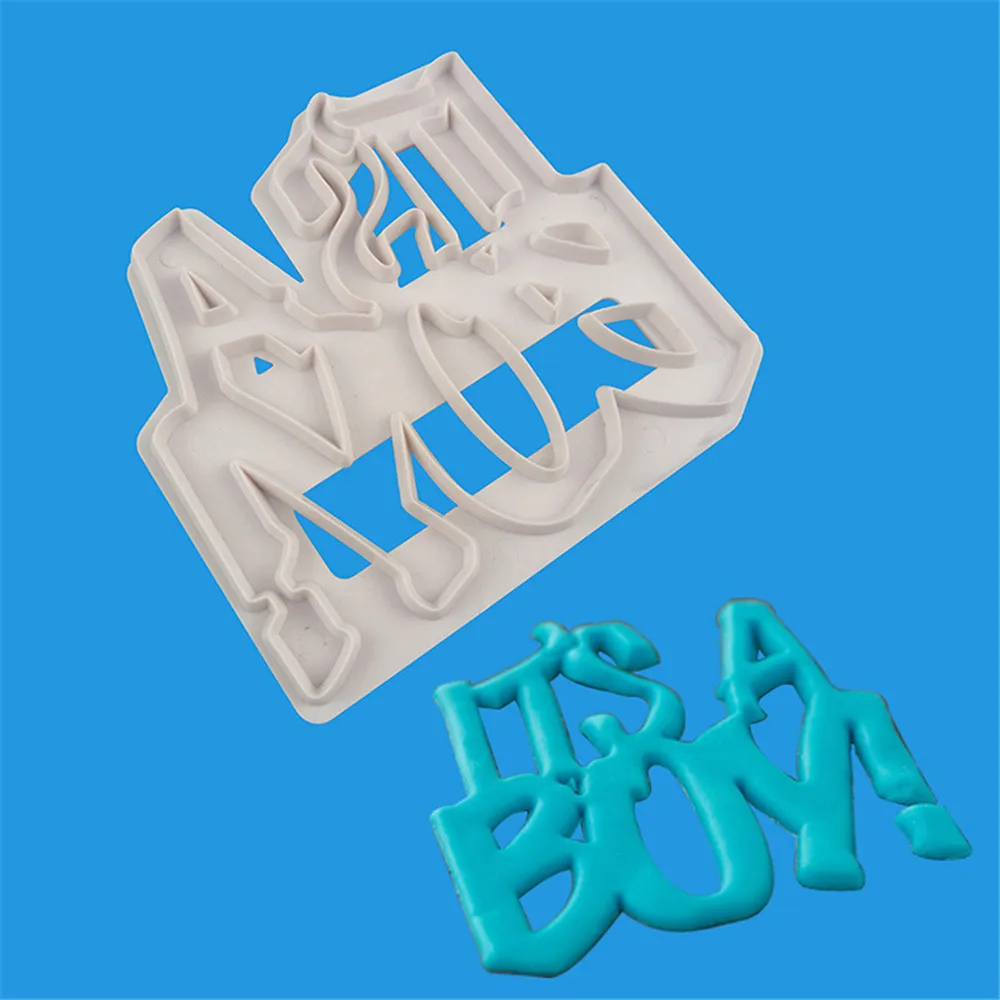 DIY Cute Doll Bed Birthday Cake Cutout It's A Boy It's A Girl Cutaway Fondant Cake Chocolate Mold Cake Decorating Tool 
DIY Cute Doll Bed Birthday Cake Cutout It's A Boy It's A Girl Cutaway Fondant Cake Chocolate Mold Cake Decorating Tool