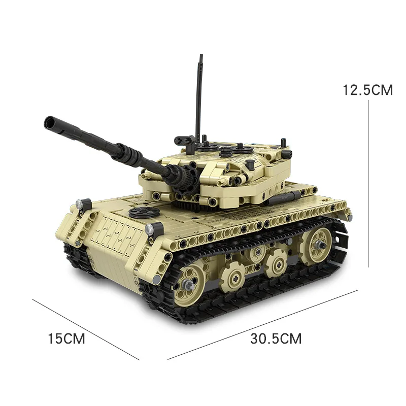 Weile 7113 Military Technology Electric Remote Control Tank 759Pcs Building Blocks Assembled Children's Toy Gift
Weile 7113 Military Technology Electric Remote Control Tank 759Pcs Building Blocks Assembled Children's Toy Gift