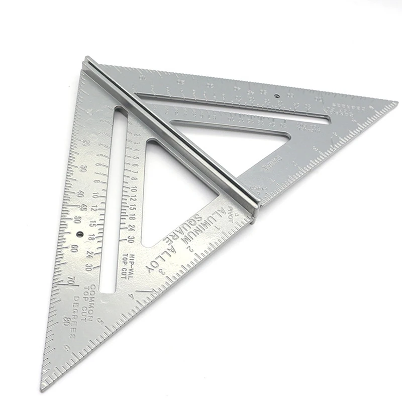 Measurement Tool Triangle Square Ruler Aluminum Alloy Speed Protractor Miter For Carpenter Tri-square Line Scriber Saw Guide
Measurement Tool Triangle Square Ruler Aluminum Alloy Speed Protractor Miter For Carpenter Tri-square Line Scriber Saw Guide