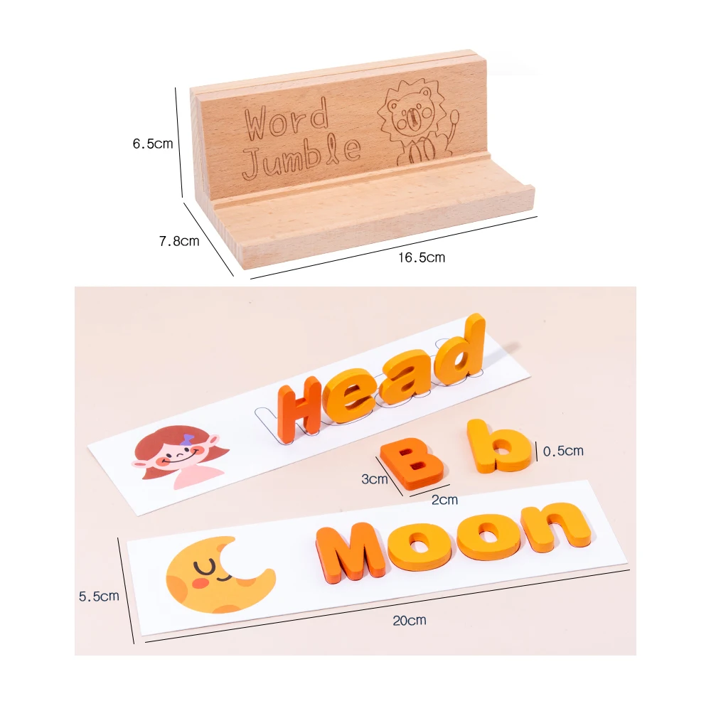 Matching Letter Game Words Spelling Learning Toy 78pcs Wooden Alphabet Blocks 33pcs Flash Cards Early Education Gift
Matching Letter Game Words Spelling Learning Toy 78pcs Wooden Alphabet Blocks 33pcs Flash Cards Early Education Gift