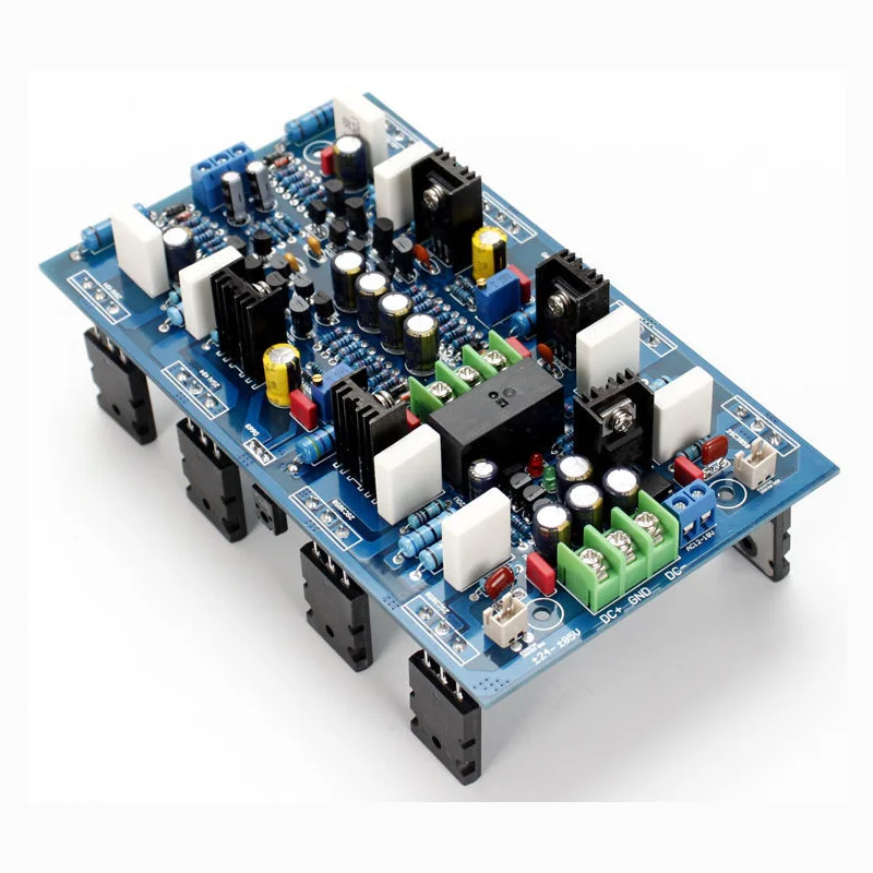 Высокомощная двухканальная Плата усилителя (2sa194 3/2sc5200) hi ic dsp моно усилитель аудио