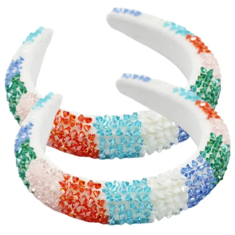 Baroque Vintage Thick Sponge Padded Bandana Ladies Mutlicolored Faux Crystal Shiny Jewelry Headband Luxury Ball Party Banquet
Baroque Vintage Thick Sponge Padded Bandana Ladies Mutlicolored Faux Crystal Shiny Jewelry Headband Luxury Ball Party Banquet