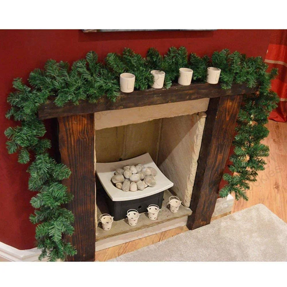2.7 m Christmas Rattan PVC Encryption Garland Festive DIY Matching Accessories Exquisite Workmanship
2.7 m Christmas Rattan PVC Encryption Garland Festive DIY Matching Accessories Exquisite Workmanship