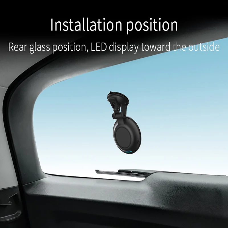 Wireless Car Sign Expression LED Funny Emotion Light Programmable Message Display Board APP Siri Fit For IOS Android EM01
Wireless Car Sign Expression LED Funny Emotion Light Programmable Message Display Board APP Siri Fit For IOS Android EM01