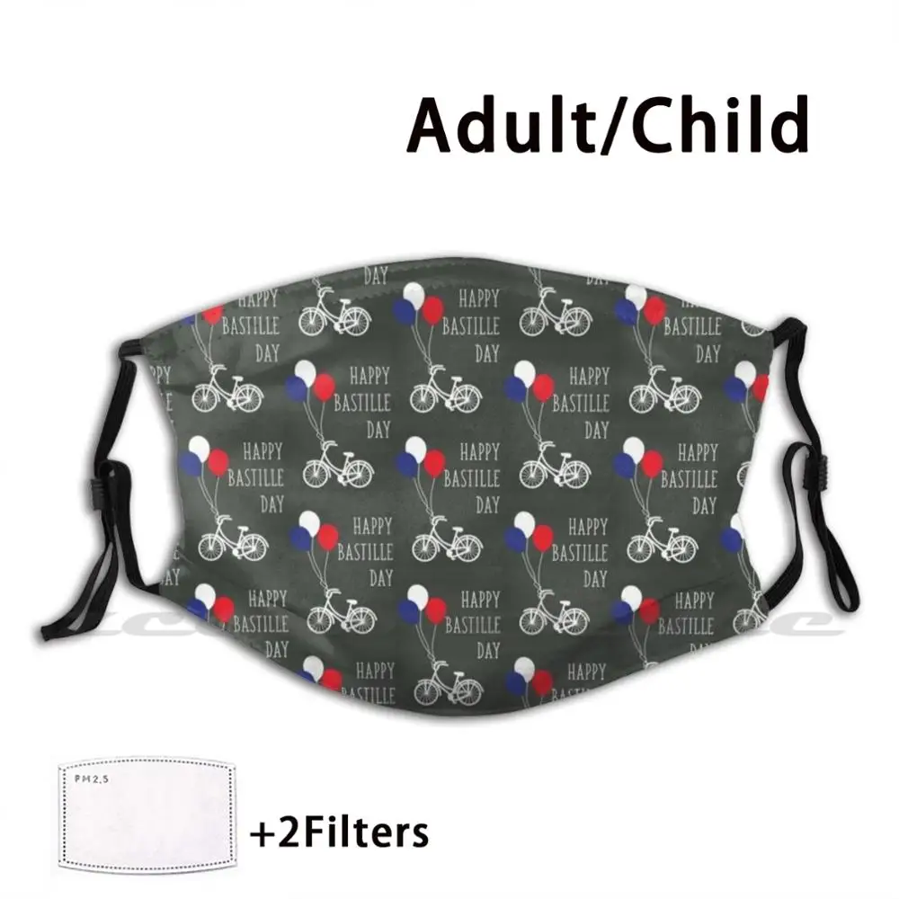 Balloon High Upon The Air-Bastille Day Mask DIY Washable Filter Pm2.5 Mouth Trending Bastille Day Bastille France French 
Balloon High Upon The Air-Bastille Day Mask DIY Washable Filter Pm2.5 Mouth Trending Bastille Day Bastille France French