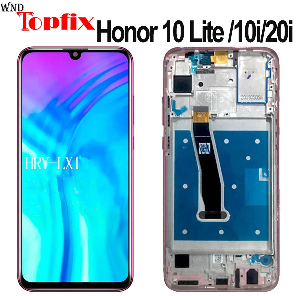 100% Оригинальный дисплей для Huawei Honor 10 Lite LCD + рамка сенсорный экран дигитайзер honor