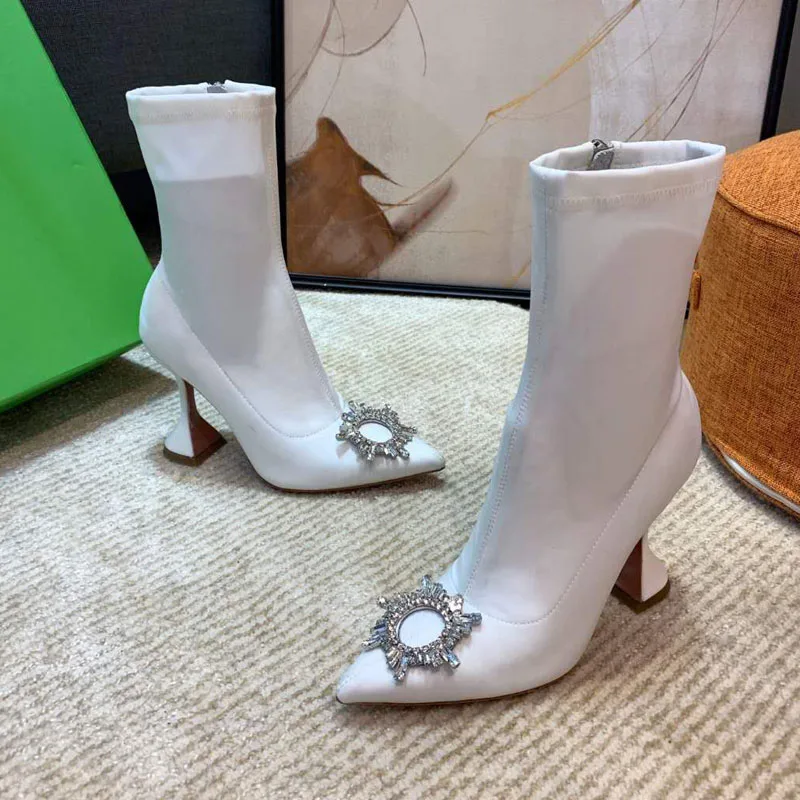 2020 Rose Pink Stretch Sock Boots Women Pointed Toe Rhinestone Sun flower Strange High Heel Shoes
2020 Rose Pink Stretch Sock Boots Women Pointed Toe Rhinestone Sun flower Strange High Heel Shoes