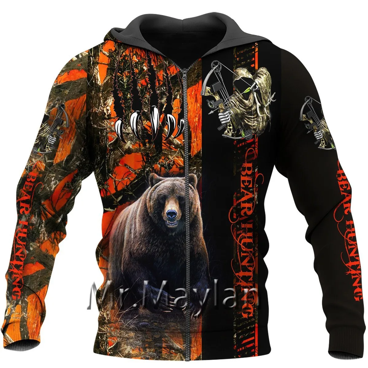 New Bear Hunting 3D Printed Jacket Men/women Harajuku Hoodie Unisex Casual Streetwear Sweatshirt Pullover sudadera hombre K66887
New Bear Hunting 3D Printed Jacket Men/women Harajuku Hoodie Unisex Casual Streetwear Sweatshirt Pullover sudadera hombre K66887