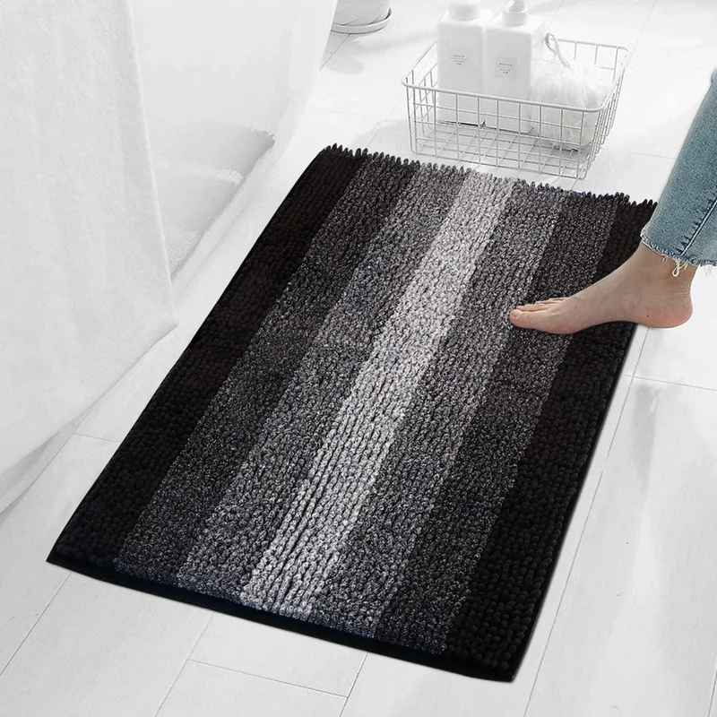 Chenille Bath Mat Thicken Shower Mat Anti-slip Absorbent Bathroom Mats Rectangle Entrance Doormat for Bedroom Bathroom Products 
Chenille Bath Mat Thicken Shower Mat Anti-slip Absorbent Bathroom Mats Rectangle Entrance Doormat for Bedroom Bathroom Products