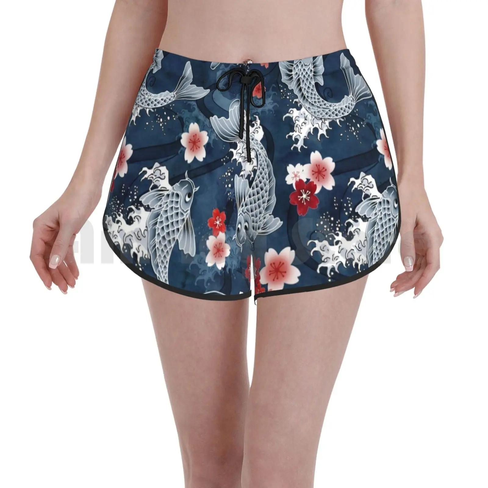 Koi Sakura Blossom In Blue Swim Shorts Quick Dry Women Beach Short Adenaj Cherry Blossom Flower Floral Japanese Asian Fish
Koi Sakura Blossom In Blue Swim Shorts Quick Dry Women Beach Short Adenaj Cherry Blossom Flower Floral Japanese Asian Fish