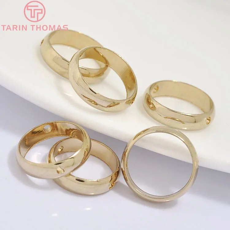 10 шт. латунные бусины 6 мм 8 11 12 24 К цвета шампанского|beads diy|brass beadsbeads accessories |