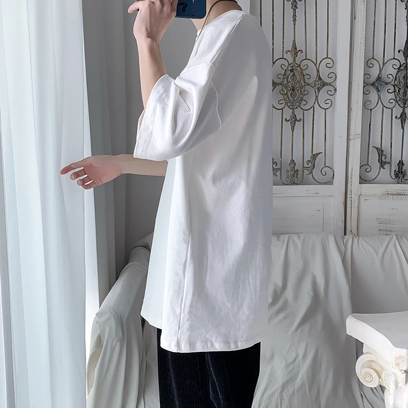 2021 Men's Flower Embroidery Tshirt Cotton Short Sleeve T Shirt Summer Casual Fashion O neck Black/White/Purple T-Shirts
2021 Men's Flower Embroidery Tshirt Cotton Short Sleeve T Shirt Summer Casual Fashion O neck Black/White/Purple T-Shirts