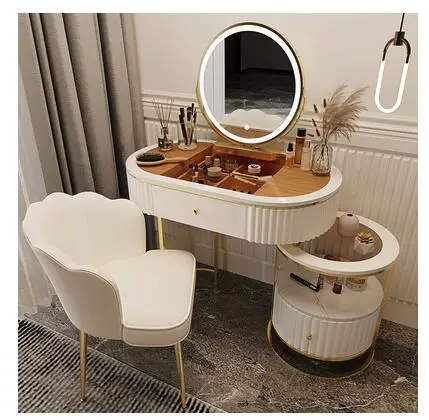 Dressing table. Online celebrity makeup table. Storage cabinet integrated makeup table
Dressing table. Online celebrity makeup table. Storage cabinet integrated makeup table