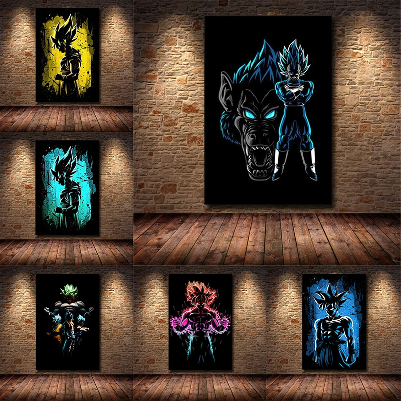 Dragon Ball Poster Japanese Anime Characters Canvas Painting Wall Art Hd Picture Modern Family Children Room Decoration Painting
Dragon Ball Poster Japanese Anime Characters Canvas Painting Wall Art Hd Picture Modern Family Children Room Decoration Painting