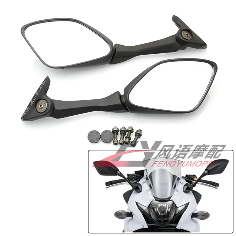 Brand Motorbike Side Mirrors Plastic Shell Metal Rod for Suzuki GSX250R GSX250R-A Motorcycle Accessories Simple Installation
Brand Motorbike Side Mirrors Plastic Shell Metal Rod for Suzuki GSX250R GSX250R-A Motorcycle Accessories Simple Installation