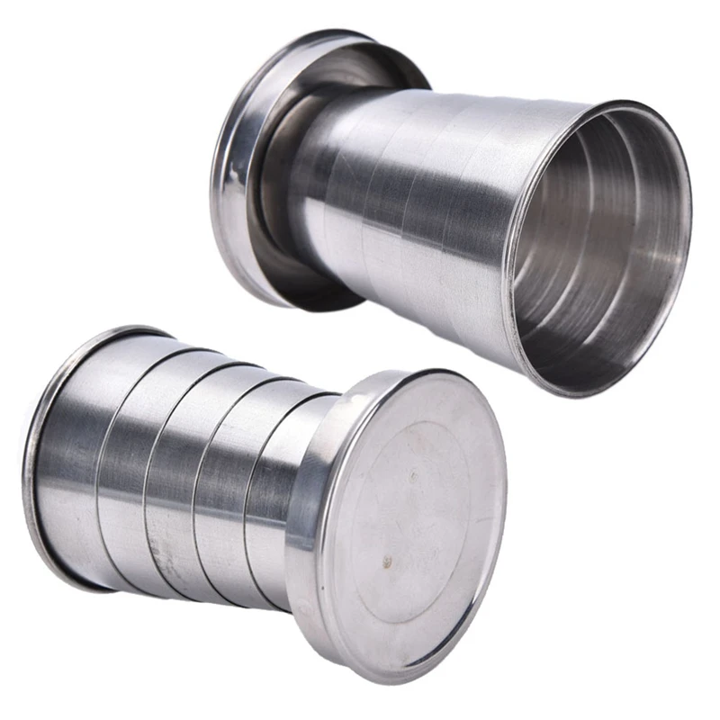 Stainless Steel Folding Cup Travel Tool Kit Survival Equipment Outdoor Sports Mug Camping Hiking Lighter Camping Equipment
Stainless Steel Folding Cup Travel Tool Kit Survival Equipment Outdoor Sports Mug Camping Hiking Lighter Camping Equipment