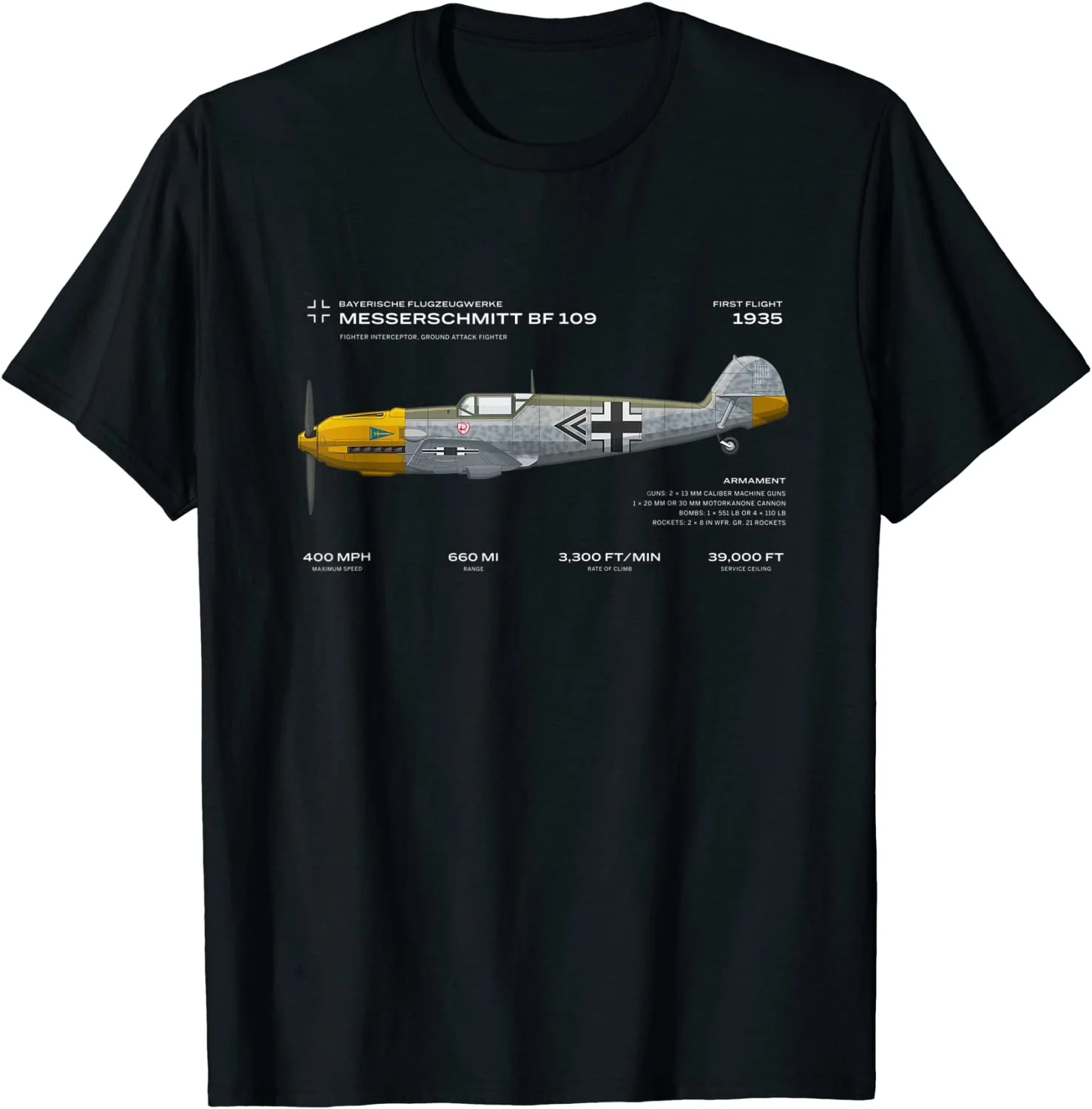W rman Air Force Mechmitt Bf 109 Fiter T-shirt. Summer Lasting Charm Man T-shirt New S-3XL
W rman Air Force Mechmitt Bf 109 Fiter T-shirt. Summer Lasting Charm Man T-shirt New S-3XL