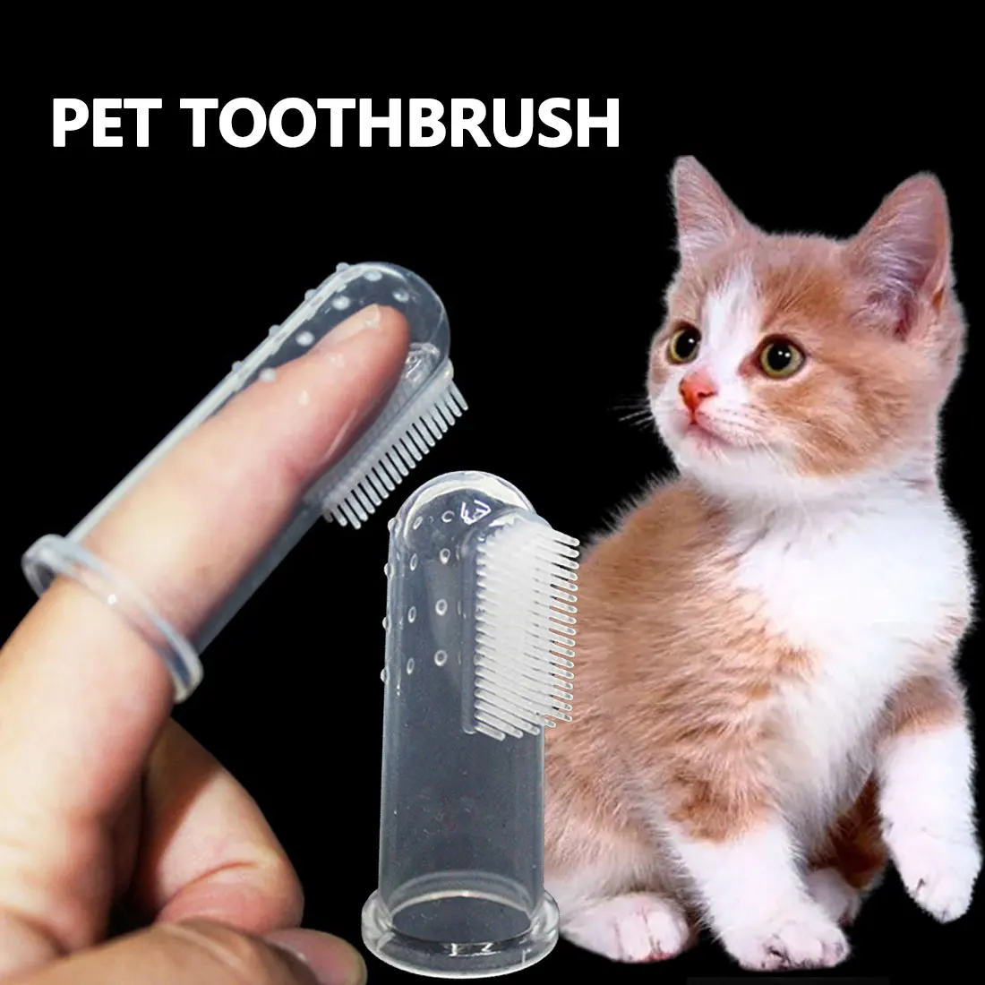 Silica gel Pet Finger Toothbrush Dog Toys Environmental Protection Silicone Glove for Dogs and Cats Clean Teeth Pet Accessories
Silica gel Pet Finger Toothbrush Dog Toys Environmental Protection Silicone Glove for Dogs and Cats Clean Teeth Pet Accessories