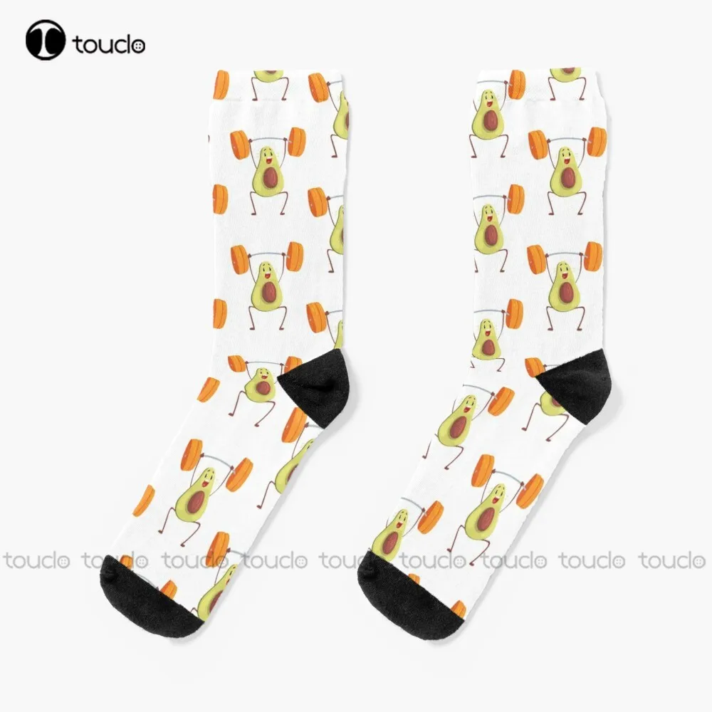 Avocado Weightlifting With Barbell Funny Socks Black Socks For Men Christmas New Year Gift 360° Digital Print Hd High Quality
Avocado Weightlifting With Barbell Funny Socks Black Socks For Men Christmas New Year Gift 360° Digital Print Hd High Quality
