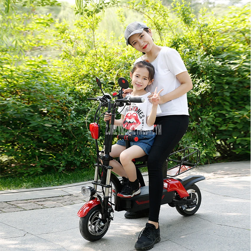 Mileage 100KM Foldable Electric Scooter With Baby Seat Instead Of Walking City Mini Adult Electric Bike Bicycle EBike 48V 20Ah
Mileage 100KM Foldable Electric Scooter With Baby Seat Instead Of Walking City Mini Adult Electric Bike Bicycle EBike 48V 20Ah