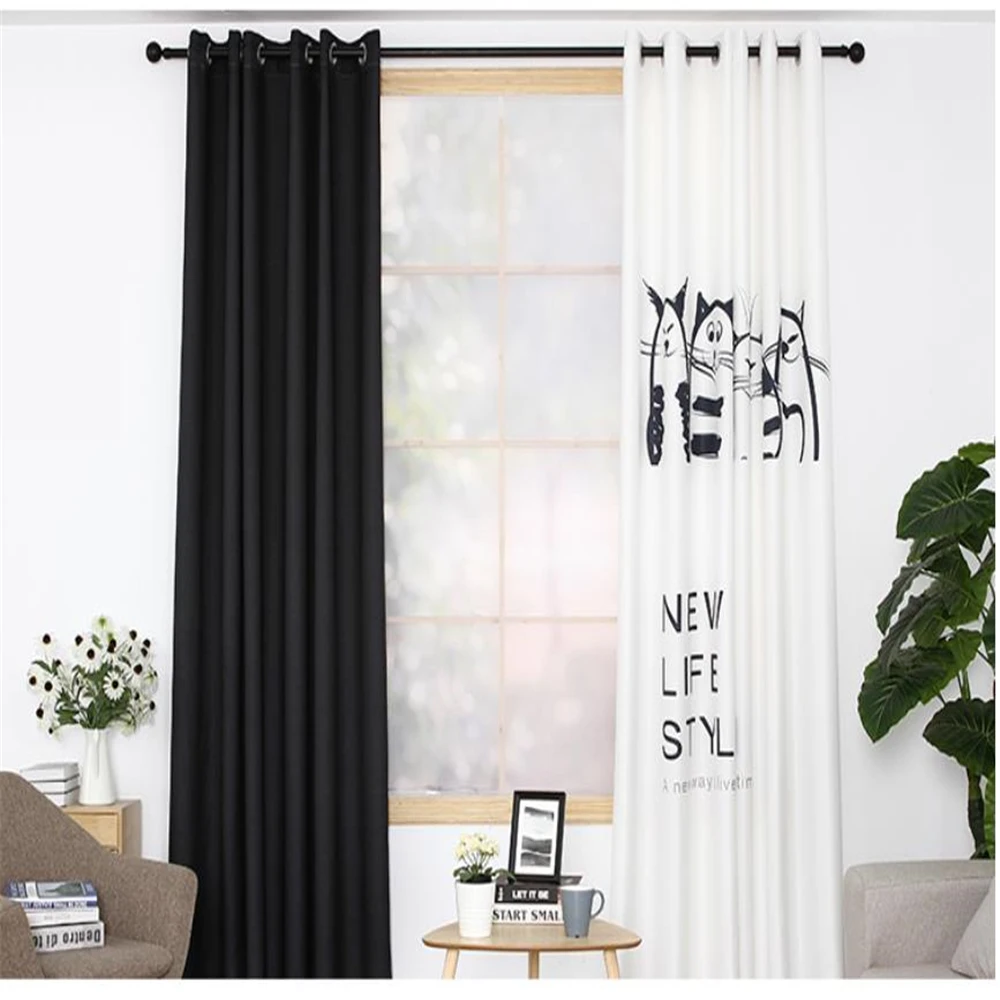 Индивидуальные занавески, простые современные черно-белые стильные креативные занавески, плотные затемненные занавески
Индивидуальные занавески, простые современные черно-белые стильные креативные занавески, плотные затемненные занавески