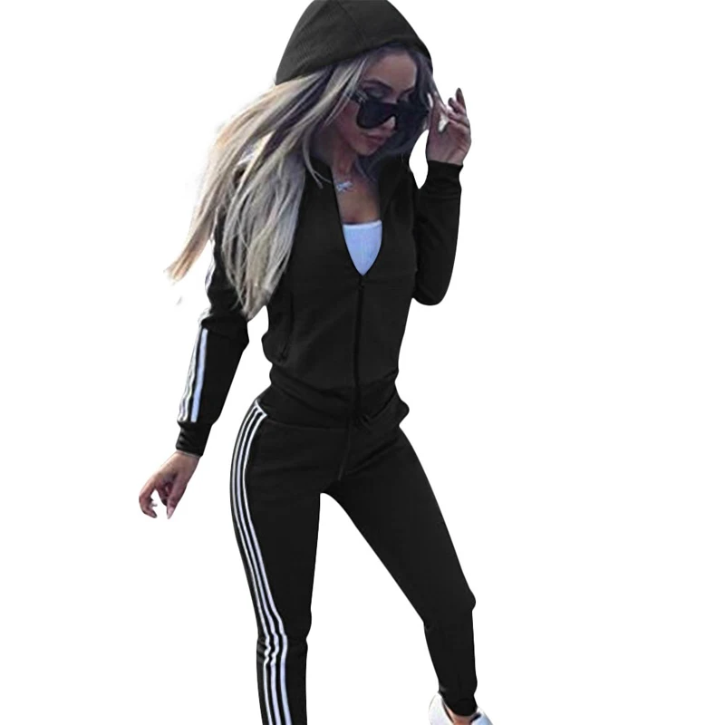2020 Tracksuit Women Set Harajuku Clothes Hooded Sweatshirt Zipper Hoodie + long Pants Two Piece Set Female Suits Sportsuit
2020 Tracksuit Women Set Harajuku Clothes Hooded Sweatshirt Zipper Hoodie + long Pants Two Piece Set Female Suits Sportsuit