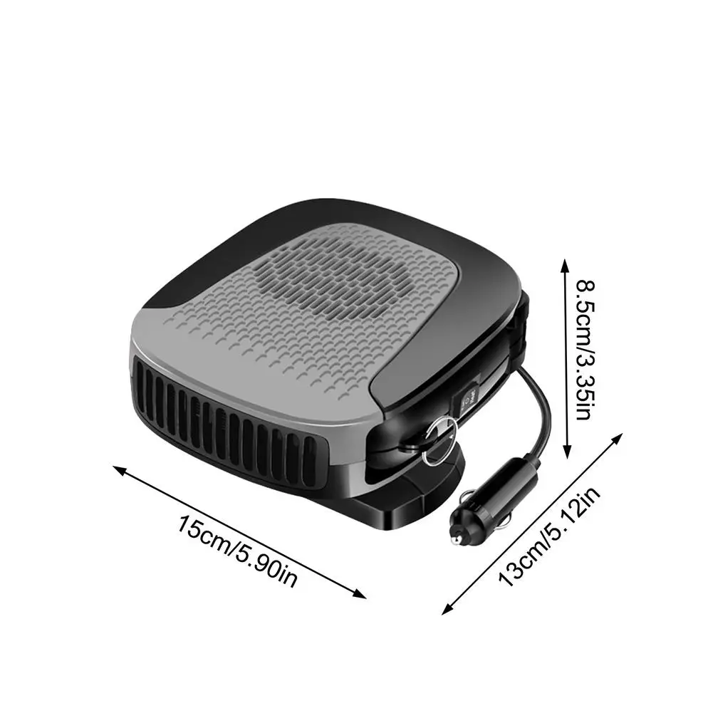 150W 12V Car Heater 2 In 1 Portable Car Windscreen Defroster Demister Auto Electric Air Cooler Heater For Defrosting Fogging
150W 12V Car Heater 2 In 1 Portable Car Windscreen Defroster Demister Auto Electric Air Cooler Heater For Defrosting Fogging