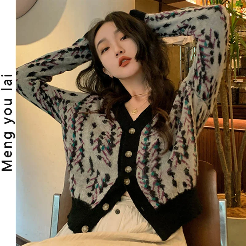 CMAZ 2021 Autumn Winte Sweater Women Tops Knitted Pullover Korean Style Cardigan Soft Warm Pull Thick Outwear
CMAZ 2021 Autumn Winte Sweater Women Tops Knitted Pullover Korean Style Cardigan Soft Warm Pull Thick Outwear
