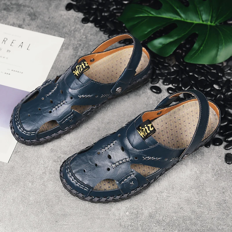 Мужские сандалии на ремешках удобные сандалии Sandalhas Masculina мужские летние кожаные босоножки мужские босоножки на платформе De Cuero Para Hombre Туфли...
Мужские сандалии на ремешках удобные сандалии Sandalhas Masculina мужские летние кожаные босоножки мужские босоножки на платформе De Cuero Para Hombre Туфли...
