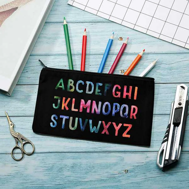 32Pcs Canvas Zipper Pouch Bags Canvas Makeup Bags Pencil Case Blank DIY Craft Bags for Travel DIY Craft School, Black
32Pcs Canvas Zipper Pouch Bags Canvas Makeup Bags Pencil Case Blank DIY Craft Bags for Travel DIY Craft School, Black