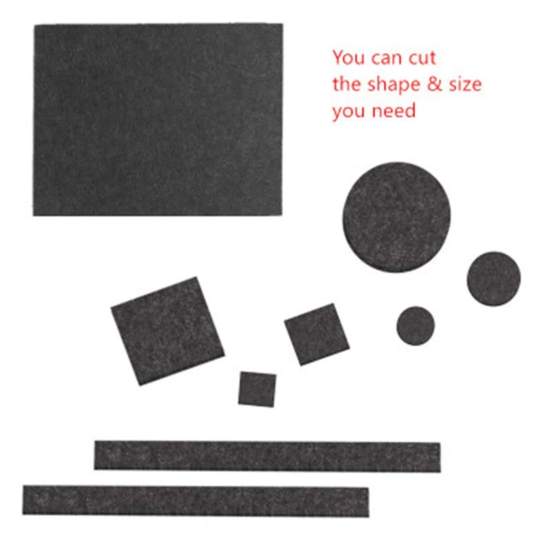 Furniture Pads 9 Pieces Self Adhesive Felt Pads Cuttable Felt Chair Pads Anti Scratch Floor Protectors for Furniture Leg STSF666
Furniture Pads 9 Pieces Self Adhesive Felt Pads Cuttable Felt Chair Pads Anti Scratch Floor Protectors for Furniture Leg STSF666