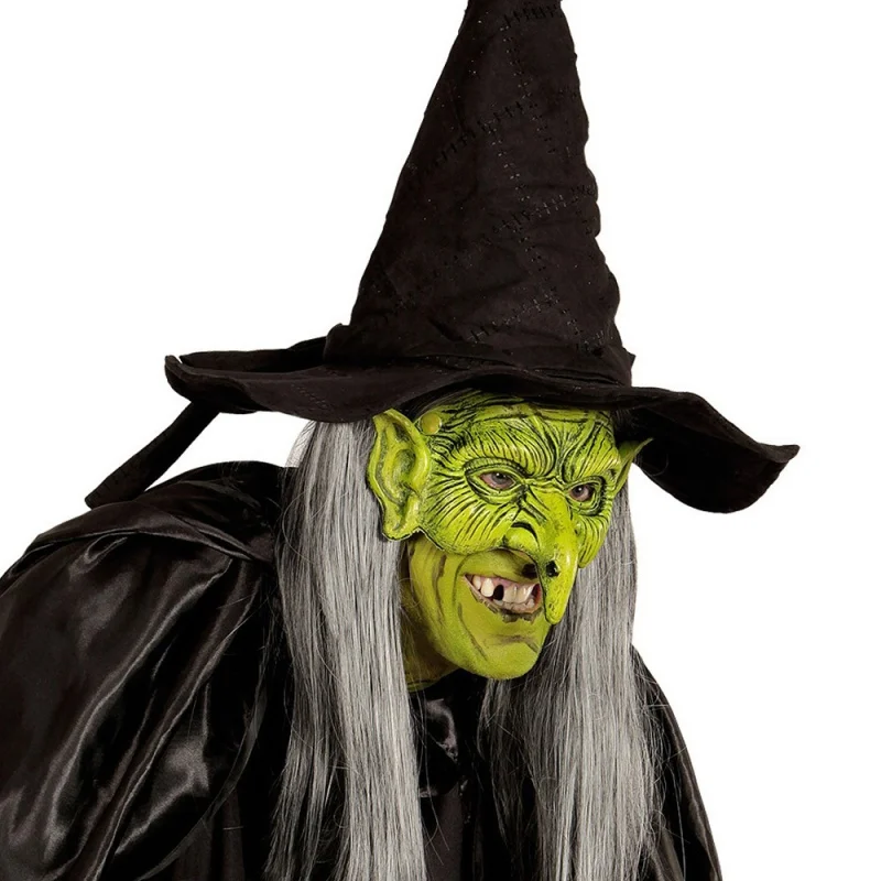 Halloween Wich Mascaras Disfraces Carnival Festival Party 3D Soft Pu Foam Witcher Masquerade Crossdresser Green Goblin Mask # 
Halloween Wich Mascaras Disfraces Carnival Festival Party 3D Soft Pu Foam Witcher Masquerade Crossdresser Green Goblin Mask #