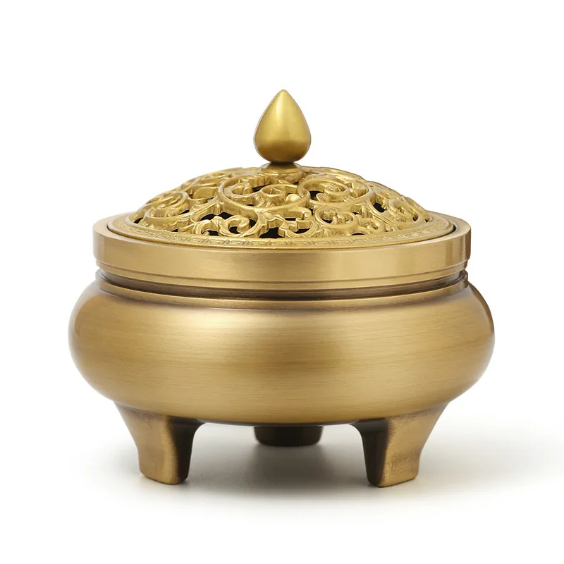 Copper Incense Burner Pure Copper Household Antique Aromatherapy Burner Mini Incense Burner Large Sandalwood Essenti Oil Diffus
Copper Incense Burner Pure Copper Household Antique Aromatherapy Burner Mini Incense Burner Large Sandalwood Essenti Oil Diffus