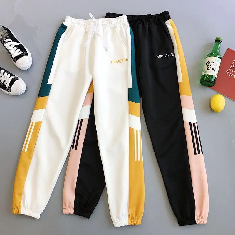 FV LAI Hip Hop Women Casual Trousers Black Loose Streetwear Pants High Waist Pockets Trousers Female Plus Size Sport Pants 5XL
FV LAI Hip Hop Women Casual Trousers Black Loose Streetwear Pants High Waist Pockets Trousers Female Plus Size Sport Pants 5XL