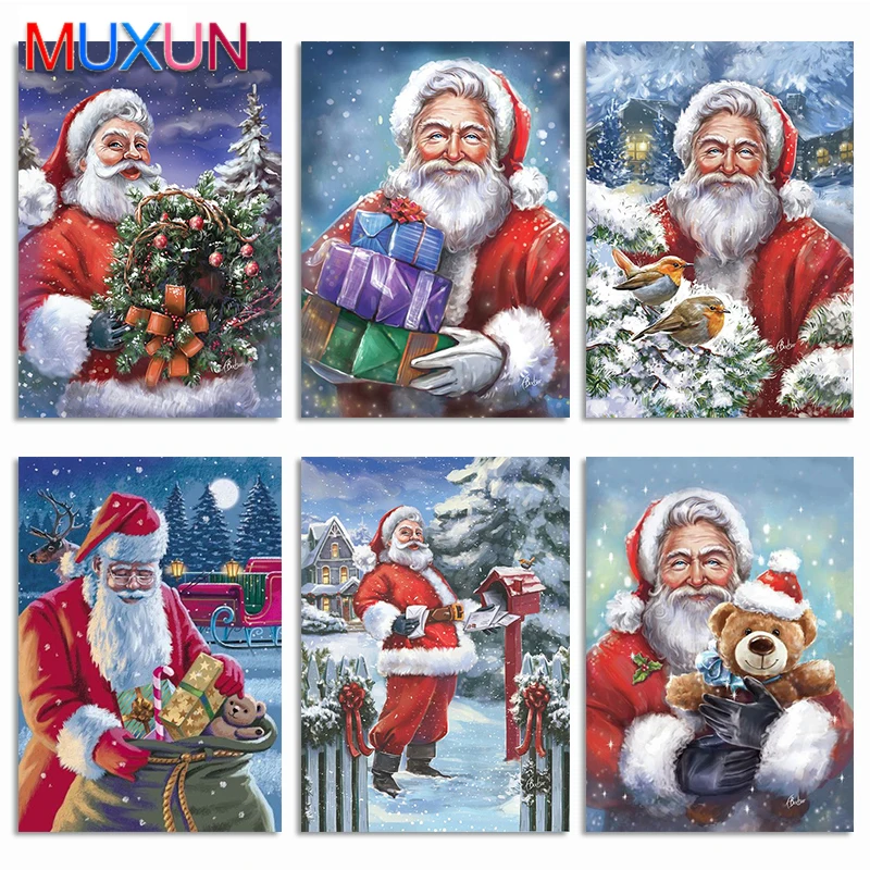 Full Square 5D Diy Diamond Painting Santa Claus Diamond Embroidery Christmas Diamond Mosaic Winter Cross Stitch Home Decor Bh046
Full Square 5D Diy Diamond Painting Santa Claus Diamond Embroidery Christmas Diamond Mosaic Winter Cross Stitch Home Decor Bh046