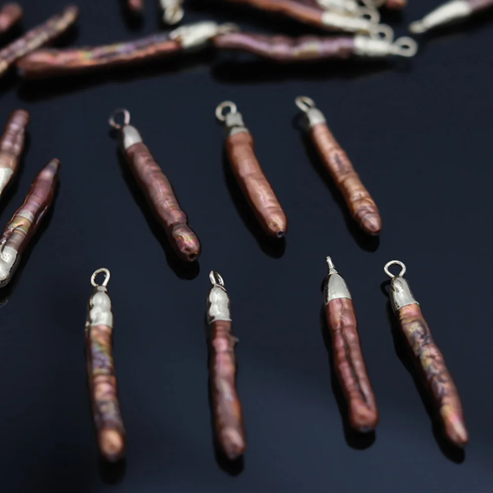 Natural Pearl Needle-shaped Pearl Pendant Beads Boutique Carving Making DIY Fashion Charm Necklace Bracelet Jewelry
Natural Pearl Needle-shaped Pearl Pendant Beads Boutique Carving Making DIY Fashion Charm Necklace Bracelet Jewelry