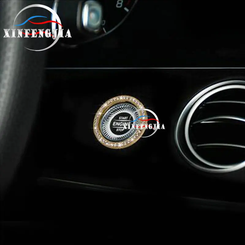 For Mercedes-Benz E Class W213 2017-2019 Gold Silvery Crystal Style Engine Start Button Cover Trim
For Mercedes-Benz E Class W213 2017-2019 Gold Silvery Crystal Style Engine Start Button Cover Trim