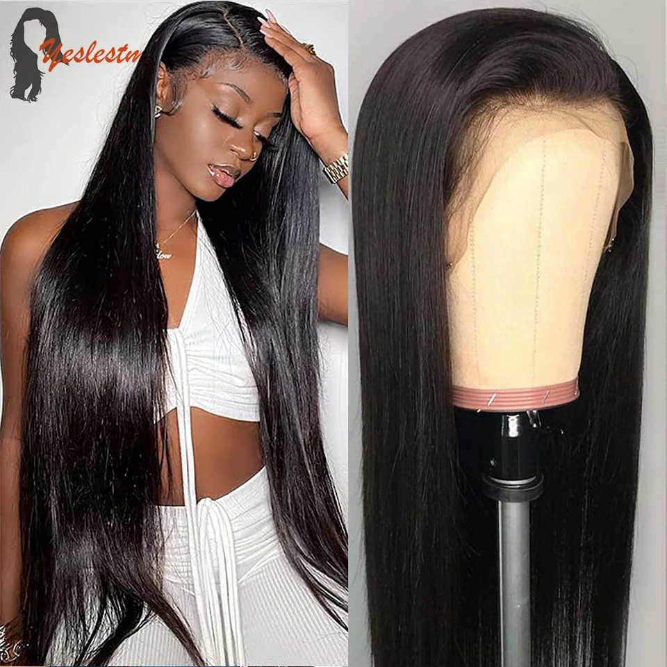 34inch Real HD Lace Front Wig Pre Plucked Straight Hair 13x6 HD Transparent Lace Frontal Human Hair Wig Brazilian Hair For Women
34inch Real HD Lace Front Wig Pre Plucked Straight Hair 13x6 HD Transparent Lace Frontal Human Hair Wig Brazilian Hair For Women