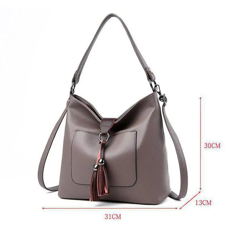 Johnature Fashion Women Bag 2021 New Tassel Bucket Luxury Handbag Versatile Large Capacity Pu Leather Shoulder & Crossbody Bags
Johnature Fashion Women Bag 2021 New Tassel Bucket Luxury Handbag Versatile Large Capacity Pu Leather Shoulder & Crossbody Bags