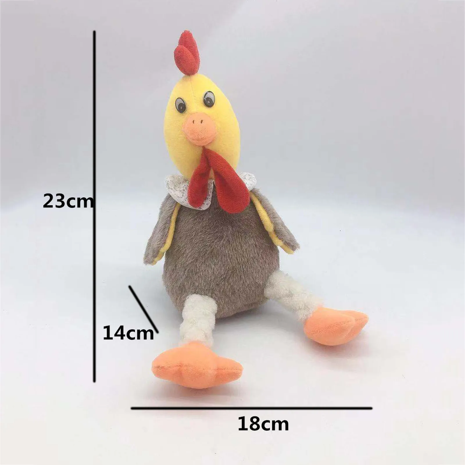 Creativity Sounding Turkey Doll Chicken Doll Decoration Funny Pet Doll Pet Toy Tricky Kids Funny Spring Plush Stuffed Toy Gifts
Creativity Sounding Turkey Doll Chicken Doll Decoration Funny Pet Doll Pet Toy Tricky Kids Funny Spring Plush Stuffed Toy Gifts