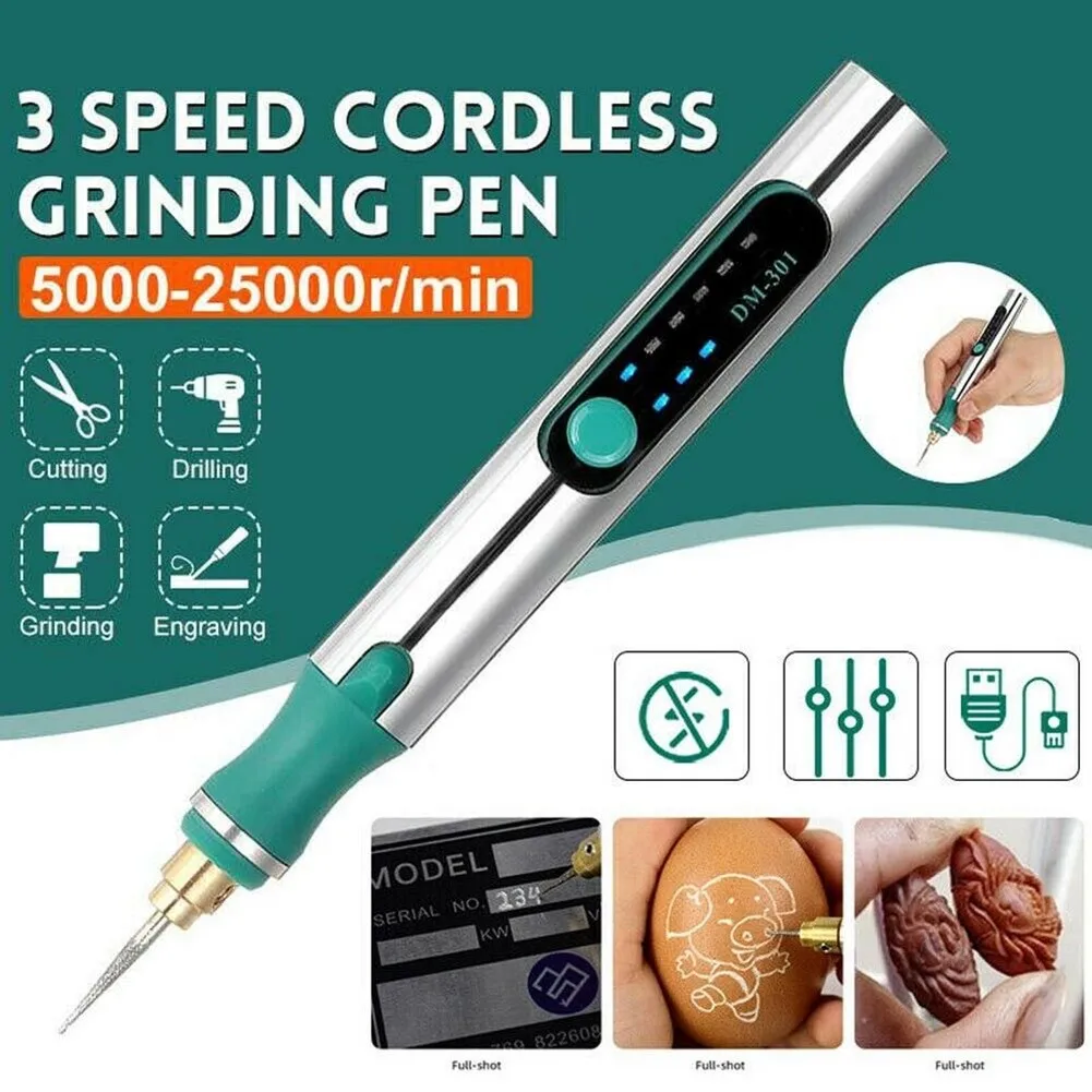 25W 3 Gears Of Speeds Adjustable Electric Grinding Pen Stone Wood Polishing Machine Metal Lettering Carving Engraving Device
25W 3 Gears Of Speeds Adjustable Electric Grinding Pen Stone Wood Polishing Machine Metal Lettering Carving Engraving Device