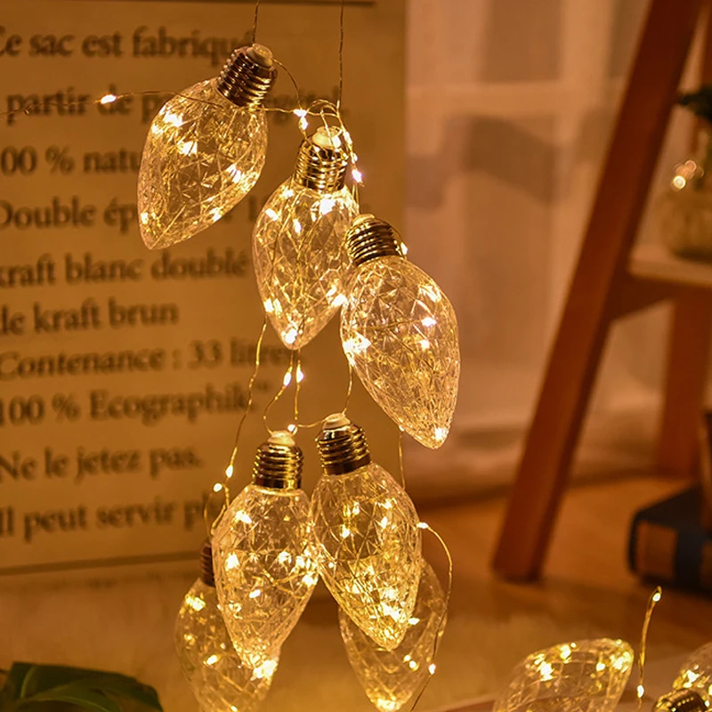 LED Copper Wire String Light Crystal Ball Solar Light String Curtain Decoration Silver Party Festival Decorative Lamp Bulb
LED Copper Wire String Light Crystal Ball Solar Light String Curtain Decoration Silver Party Festival Decorative Lamp Bulb
