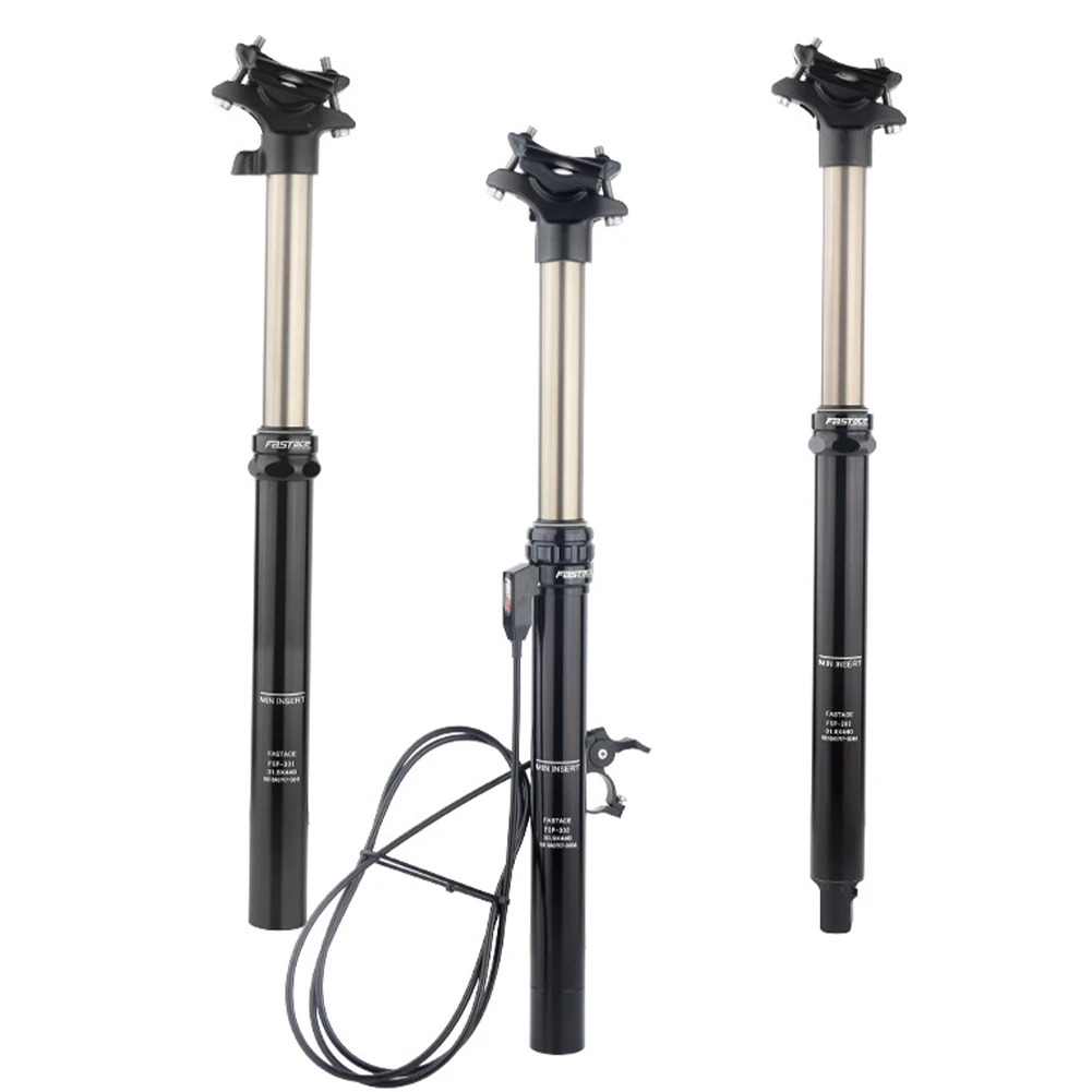 30.9/31.6mm 440mm MTB Dropper Seatpost Adjustable Suspension Seat Post Internal Routing External Cable Remote Lever Travel Seat
30.9/31.6mm 440mm MTB Dropper Seatpost Adjustable Suspension Seat Post Internal Routing External Cable Remote Lever Travel Seat