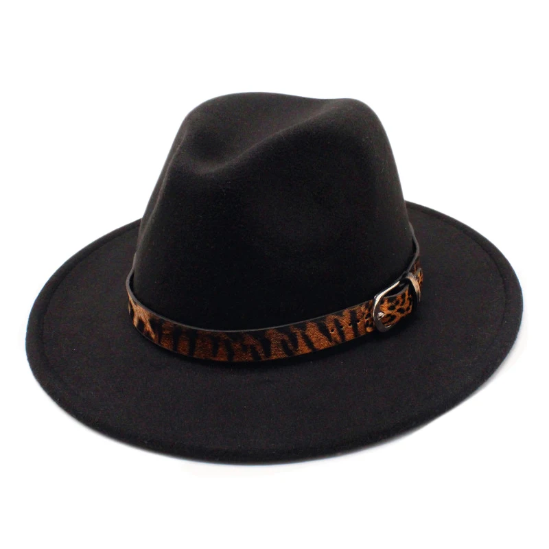 Fashion Wool Women Outback Fedora Hat For Winter Autumn ElegantLady Floppy Cloche Wide Brim Jazz Caps Size 56-60CM
Fashion Wool Women Outback Fedora Hat For Winter Autumn ElegantLady Floppy Cloche Wide Brim Jazz Caps Size 56-60CM